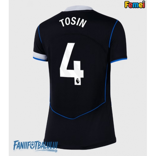 Chelsea Tosin Adarabioyo #4 Tricou Fotbal Replică 2025-26 Femei Treilea Chelsea Tosin Adarabioyo #4 Tricou Fotbal Replică 2025-26 Femei Treilea